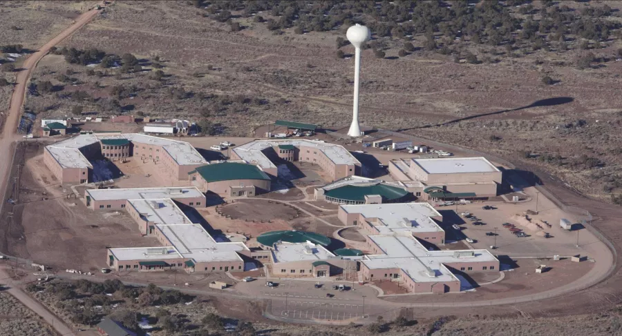 Aerial view of Wingate Elementary School