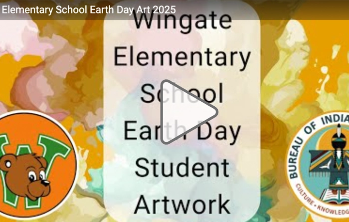 Graphic: Wingate Elementary School Earth Day Student Artwork